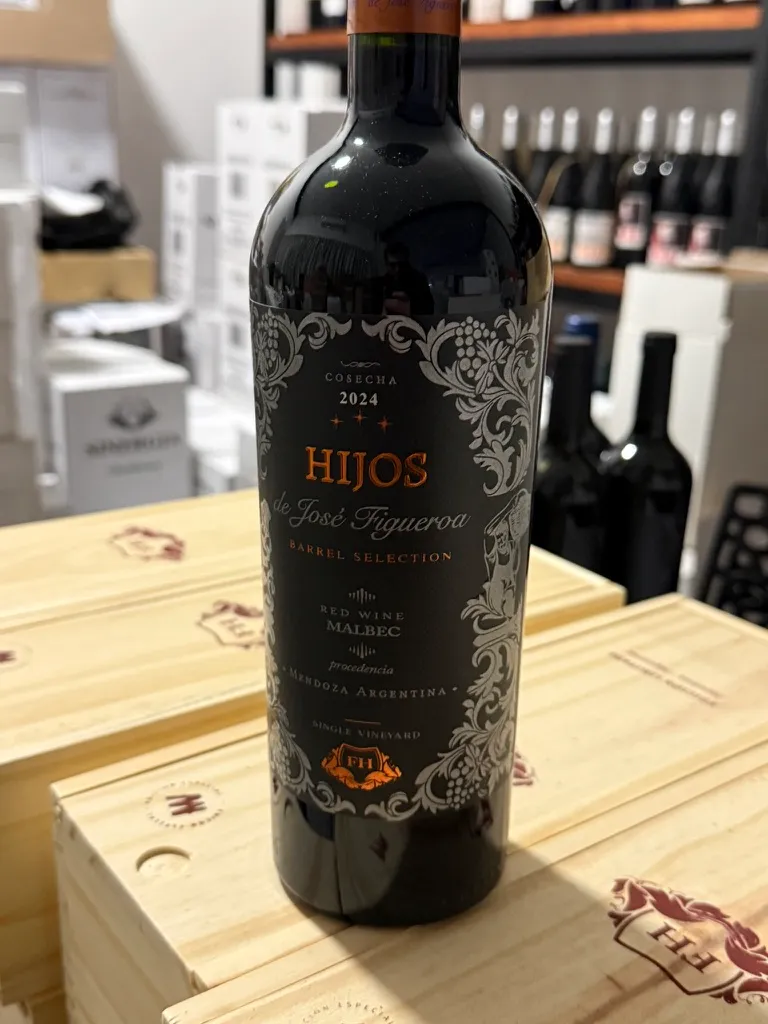 Botella de Hijos de José Figueroa Barrel Selection Malbec 2024