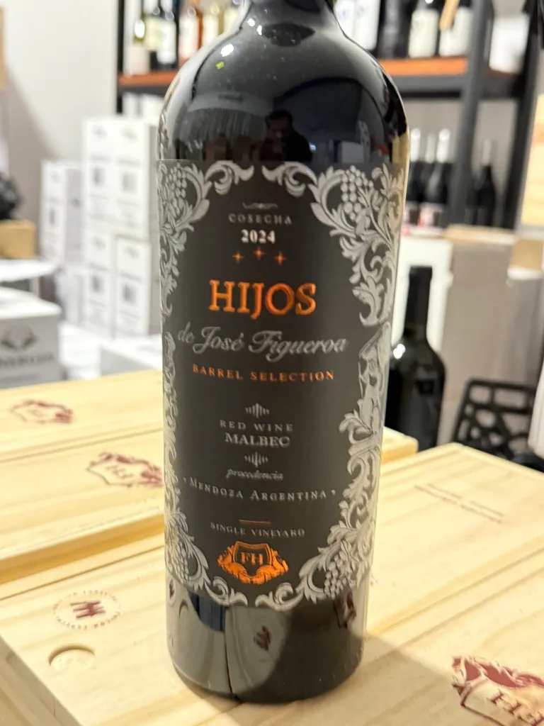 Etiqueta de Hijos de José Figueroa Barrel Selection Malbec 2024